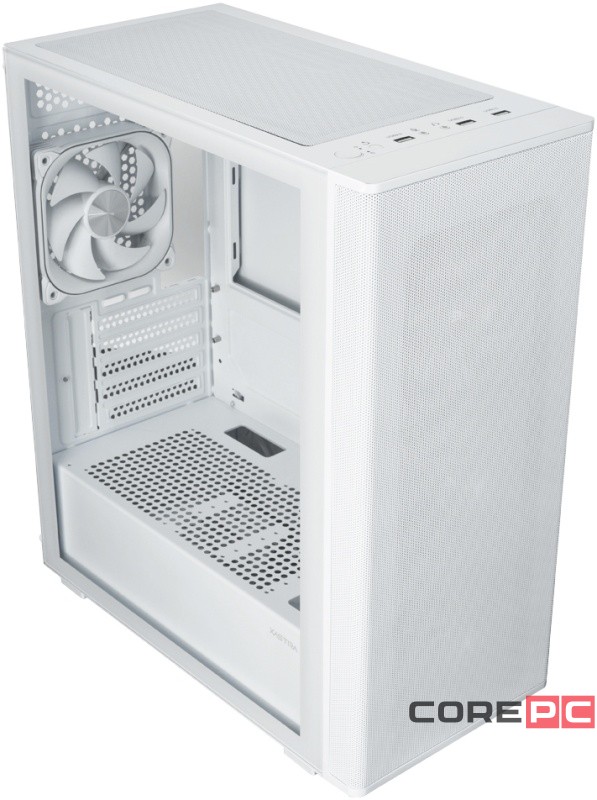Компьютерный корпус XASTRA A300M 4ARGB-C6 WH TG White (A300M-4FG12A-C6-WH)