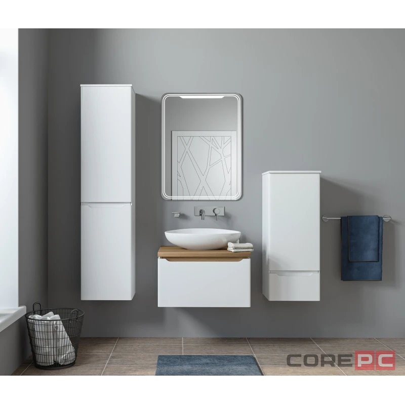 Зеркало MIXLINE Виктория 600х800 (ШВ) сенсорный выкл, светодиодная подсветка