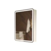 Зеркальный шкаф MIXLINE Адриана 600х800 (ШВ) ПРАВЫЙ,сенсорный выкл, светодиодная подсветка