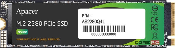 Твердотельный накопитель Apacer 512 Gb (AP512GAS2280Q4L-1)