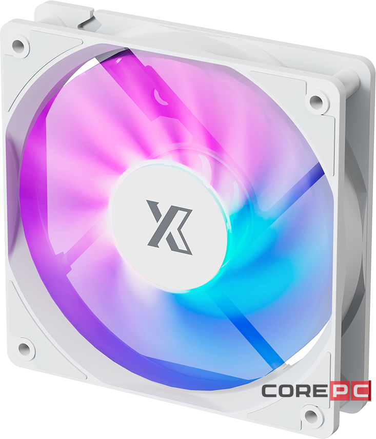 Вентилятор для корпуса XASTRA FC120W ARGB reverse White (FC120-1WA-SRX-GL)