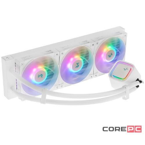 Система жидкостного охлаждения для процессора Deepcool LS720 WH ARGB R-LS720-WHAMNT-G-1
