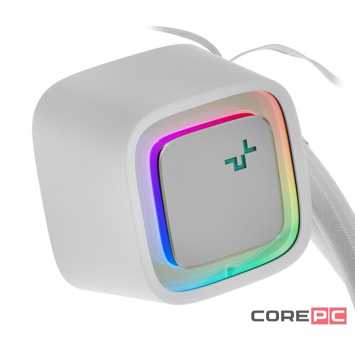 Система жидкостного охлаждения для процессора Deepcool LS720 WH ARGB R-LS720-WHAMNT-G-1
