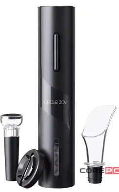 Винный набор аксессуаров Xiaomi Circle Joy Black Warrior Electric Wine Opener Gift Set 4 в1 (CJ-TZ07) (черный)