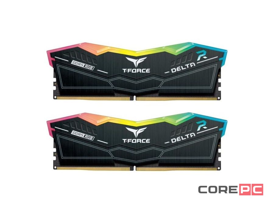 Оперативная память 32 Gb 7800 MHz Team Group T-FORCE DELTA RGB Black (FF3D532G7800HC38DDC01)