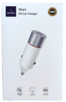 Автомобильное зарядное устройство WIWU Mars Type-C 30W (Wi-QC021) (белый)