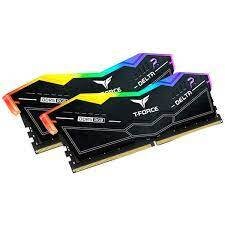 Оперативная память 64 Gb 6000 MHz Team Group T-FORCE DELTA RGB Black (FF3D564G6000HC38ADC01)