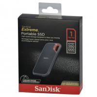 Внешний SSD 1TB SanDisk Extreme Portable SSD 1050 Mb/s (SDSSDE61-1T00-G25) черный