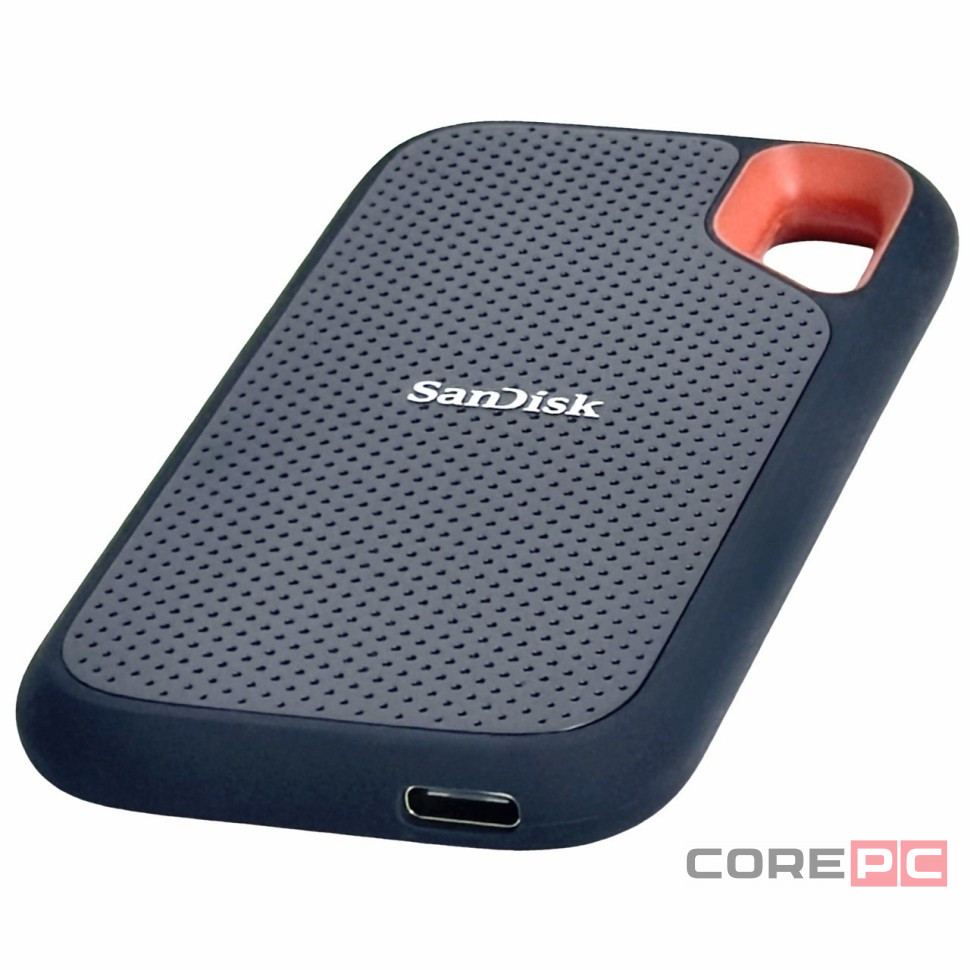 Внешний SSD 1TB SanDisk Extreme Portable SSD 1050 Mb/s (SDSSDE61-1T00-G25) черный