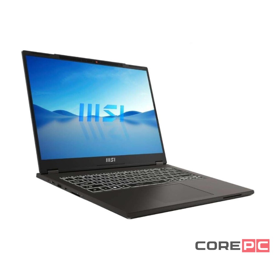 Ноутбук MSI Commercial 14 H A13MG (Core i5-13420H/16Gb/512Gb/14"/Iris Xe Graphics/Dos/Solid (9S7-14L111-241) (Серый) EAC