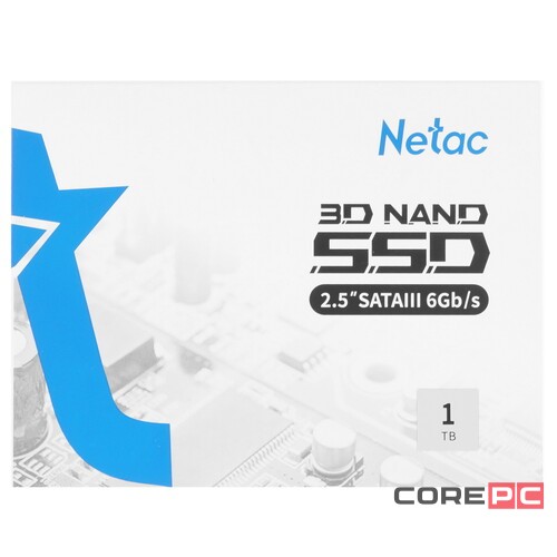 Твердотельный накопитель NETAC 1000 Gb (NT01N600S-001T-S3X)