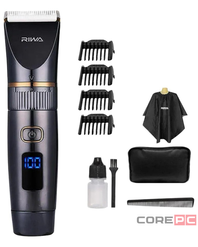 Машинка для стрижки волос Xiaomi RIWA RE-6501 чёрная