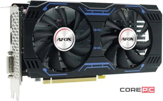 Видеокарта AFox (AF1660TI-6144D6H4) GeForce GTX 1660 Ti 6GB DUAL