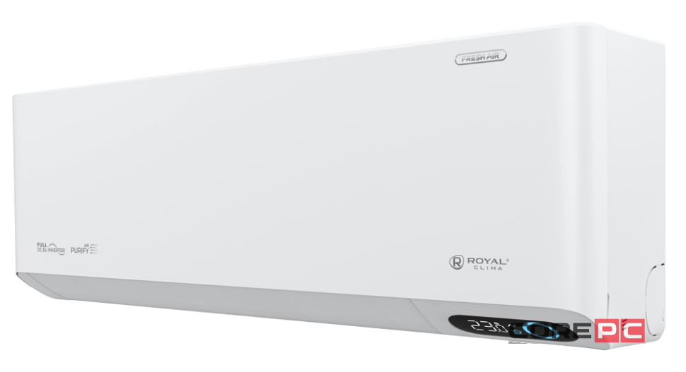 Инверторная сплит-система бризер серии ROYAL FRESH STANDARD Full DC EU Inverter RCI-RFS35HN (комплект)
