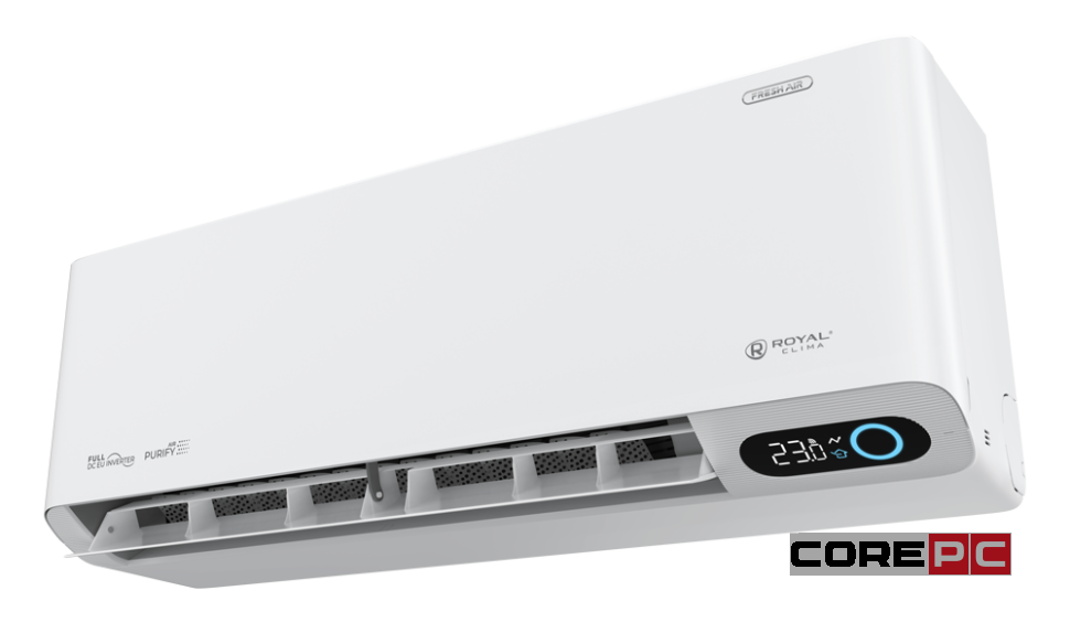 Инверторная сплит-система бризер серии ROYAL FRESH STANDARD Full DC EU Inverter RCI-RFS35HN (комплект)