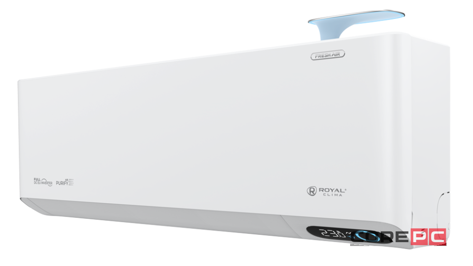 Инверторная сплит-система бризер серии ROYAL FRESH STANDARD Full DC EU Inverter RCI-RFS35HN (комплект)
