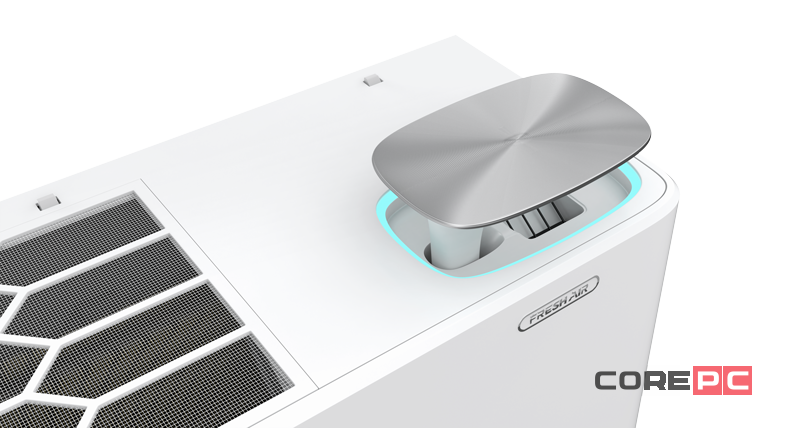 Инверторная сплит-система бризер серии ROYAL FRESH STANDARD Full DC EU Inverter RCI-RFS35HN (комплект)