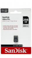 3.1 USB флеш накопитель SanDisk CZ430 Ultra Fit 256GB 130mb/s (SDCZ430-256G-G46)