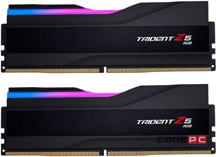 Оперативная память 32 Gb 6400 MHz G.Skill TRIDENT Z5 RGB Black (F5-6400J3039G16GX2-TZ5RK)