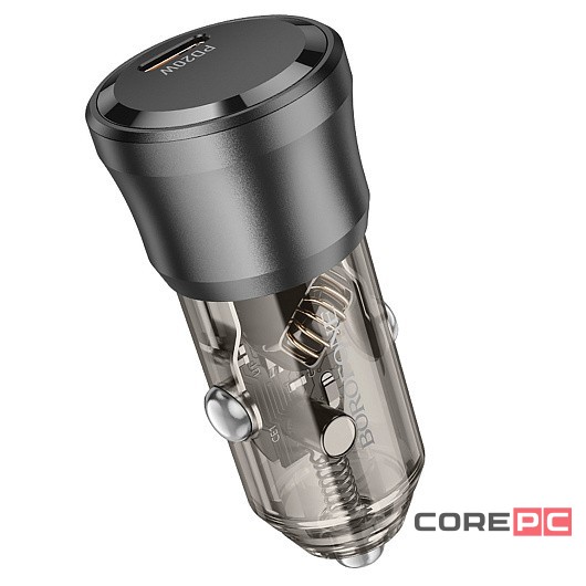 Автомобильное заряд. устр. Borofone BZ24 1C QC3.0 20W черное