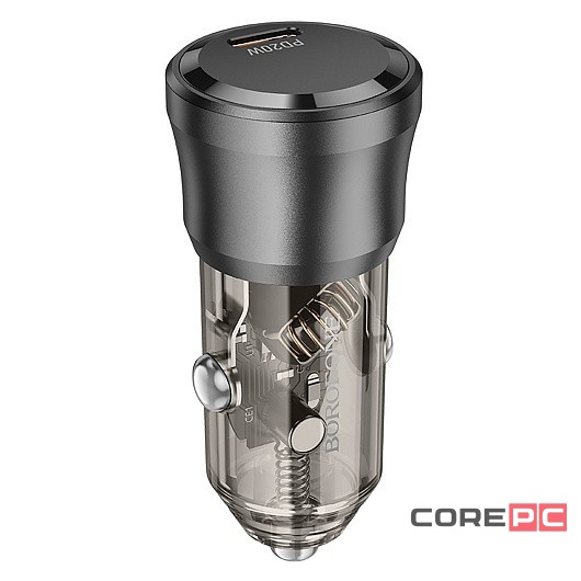 Автомобильное заряд. устр. Borofone BZ24 1C QC3.0 20W черное