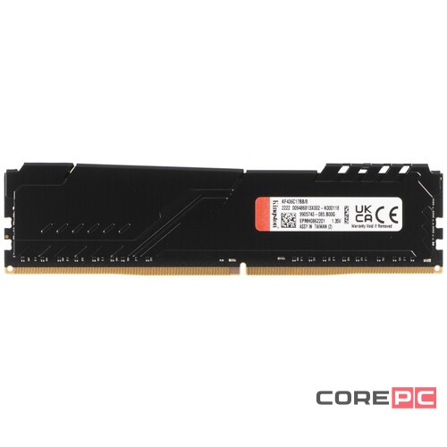 Оперативная память 8 Gb 3600 MHz Kingston FURY Beast Black (KF436C17BB/8)
