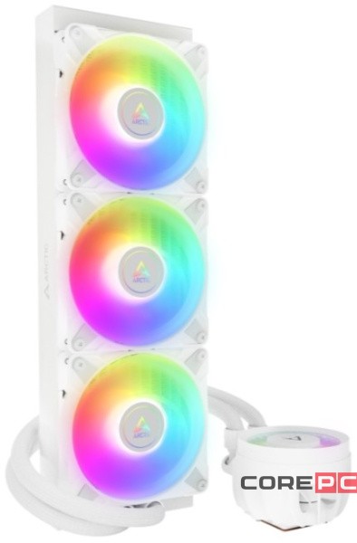 Система жидкостного охлаждения для процессора Arctic Cooling Liquid Freezer III 360 ARGB White (ACFRE00152A)