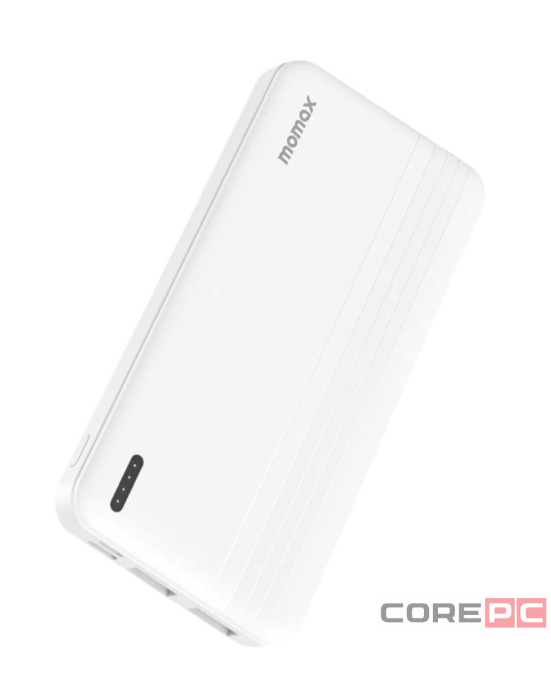 Powerbank Momax iPower PD 10000mAh 2USB/1C IP77W белый