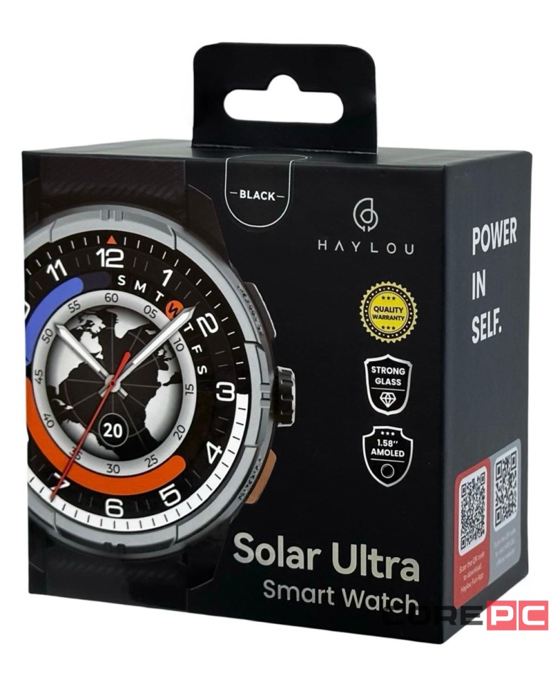 Умные часы Haylou Solar Ultra (LS23/HF009) черные