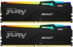 Оперативная память 16 Gb 6000 MHz Kingston FURY Beast RGB Black (KF560C40BBAK2-16)