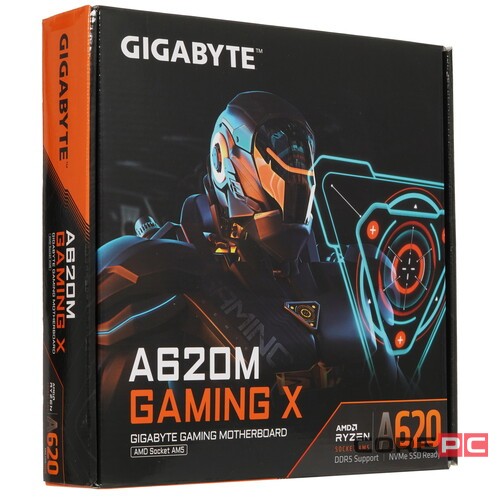 Материнская плата Gigabyte A620M GAMING X