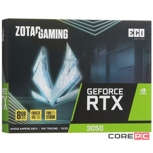 Видеокарта ZOTAC (ZT-A30500K-10M) GeForce RTX 3050 8GB ECO