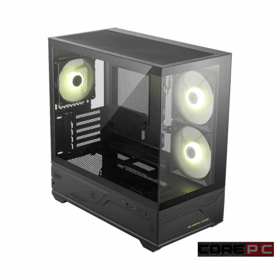 Компьютерный корпус MSI MAG Pano M110R TG ARGB Black (306-7G33R21-JA4)
