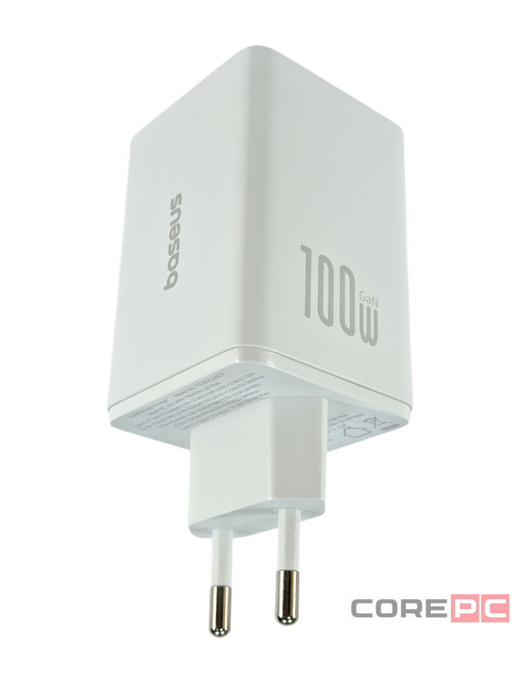 Сетевое зар. устр. Baseus EnerFill FE11 100W 1USB/2C P10182102213-00 белое