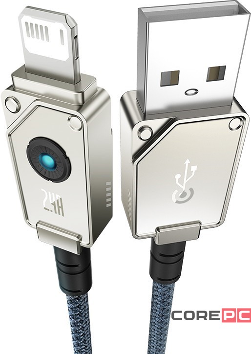 Usb Кабель-зарядка Lightning Baseus Unbreakable 1м (P10355802221-00) 2.4A белый