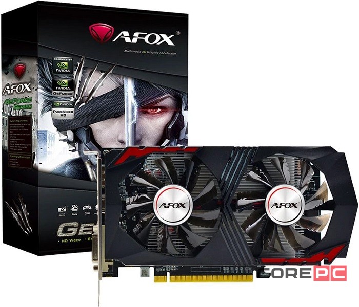 Видеокарта AFox (AF1050TI-4096D5H7-V8) GeForce GTX 1050 Ti 4GB White