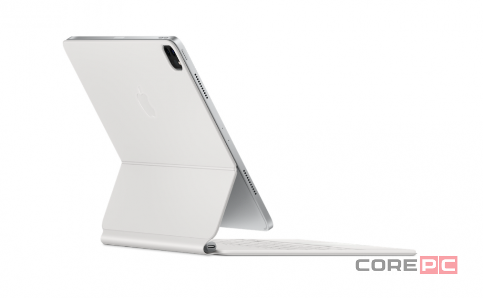 Apple Magic Keyboard с трекпадом для iPad Pro 12.9" (3-го, 4-го, 5-го и 6-го поколений) русская раскладка (белый) (MJQL3)