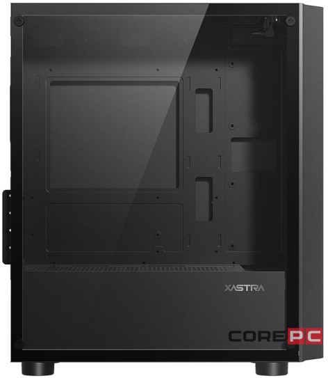 Компьютерный корпус XASTRA A402M 4FRGB Black (A402M-4FC12F-BK)
