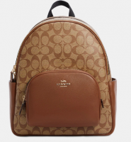 Рюкзак COACH (10011285JAX) (Gold/Khaki Saddle)