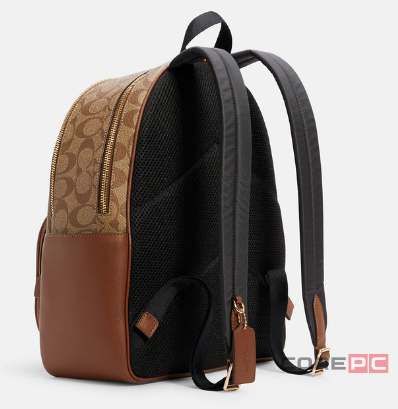 Рюкзак COACH (10011285JAX) (Gold/Khaki Saddle)