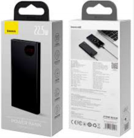 Внешний аккумулятор Baseus Adaman Metal Digital Display Quick Charge 10000mAh 22.5W (черный) (PPADM10S)