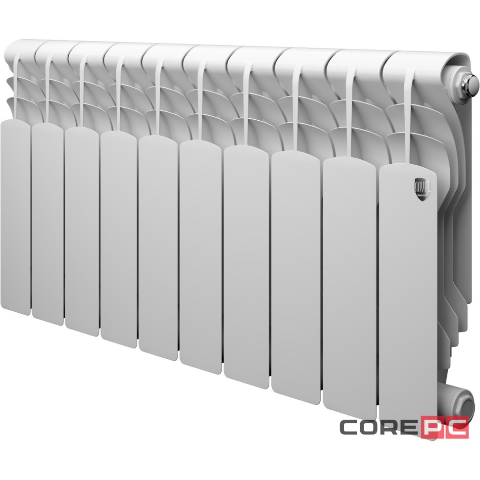 Радиатор биметалл Royal Thermo Revolution Bimetall 350 - 10 секц.
