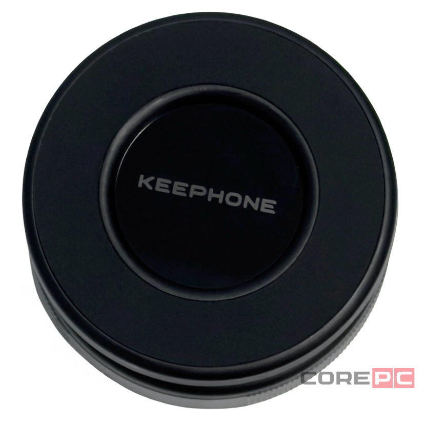 Держатель в автомобиль на торпеду Keephone Magfirm черный