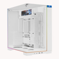 Компьютерный корпус Thermalright TR-A70 Vision TG ARGB LCD White (TRA70VW)