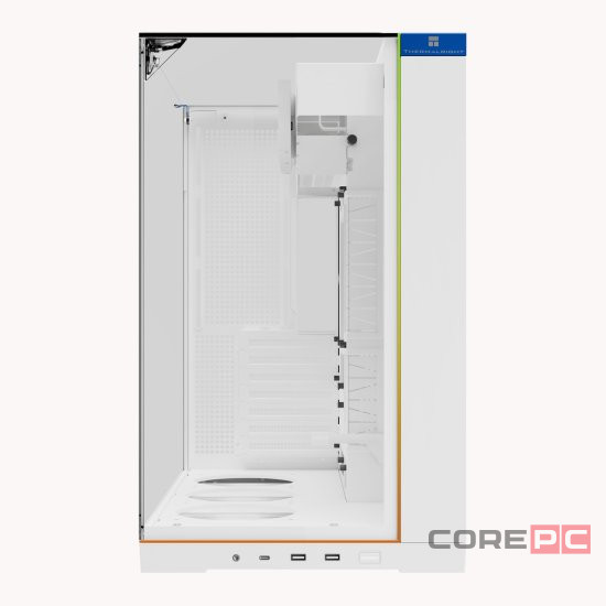 Компьютерный корпус Thermalright TR-A70 Vision TG ARGB LCD White (TRA70VW)