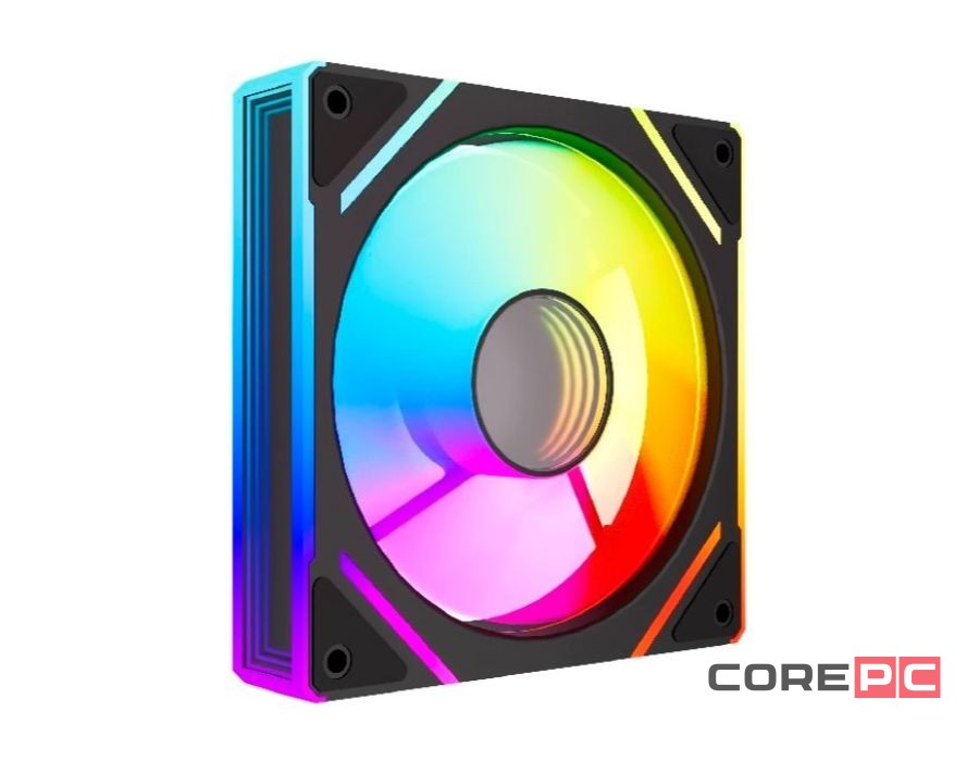 Вентилятор для корпуса Powercase (M61-12 ARGB) Black