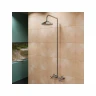 Душевая система MIXLINE МЛ2408 (ML2408) стационарный лейка тропический душ, хром