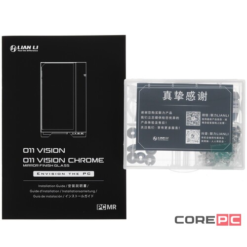 Компьютерный корпус Lian Li O11 Vision TG White (G99.O11VW.R0)