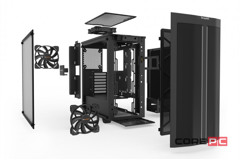 Компьютерный корпус Be Quiet! PURE BASE 500 DX Black (BGW37)