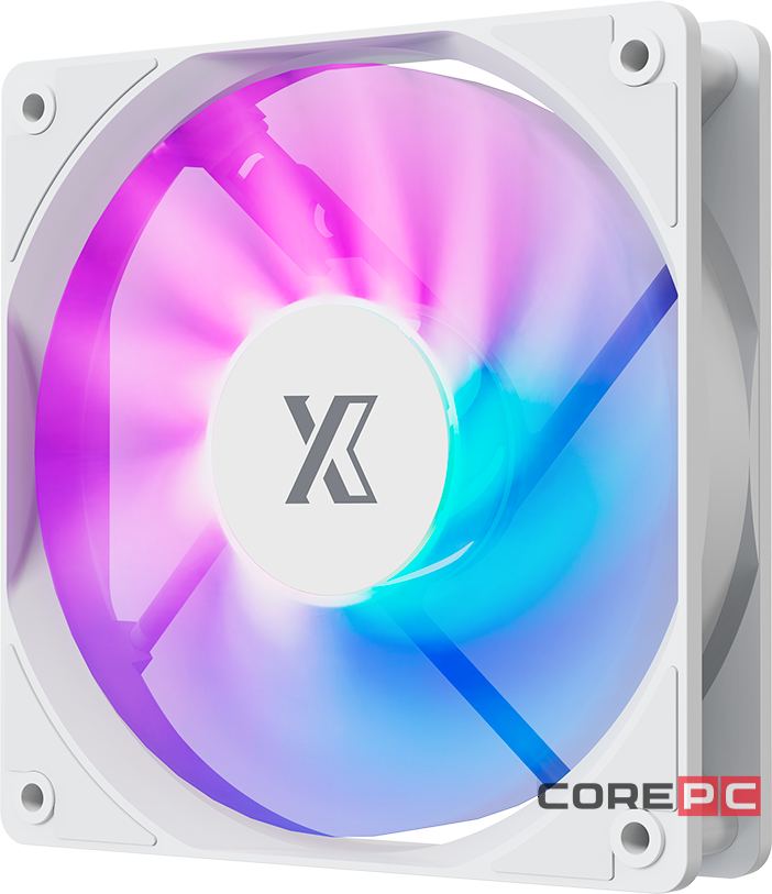 Вентилятор для корпуса XASTRA FC120W ARGB White (FC120-1WA-SXX-GL)